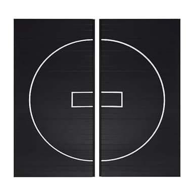 Gold Medal Sports 10' x 10' Wrestling Mat, Jiu Jitsu BJJ Mats, Wrestling Mats, Martial Arts Thick Mats for Home, Judo Tatami Wrestling, Flexi Roll