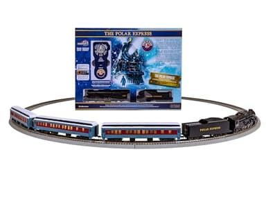 Lionel The Polar Express LionChief 2-8-4 Set with Bluetooth Capability, HO Gauge Model Train Set with Remote