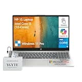 HP 2025 15.6 Laptop Touchscreen Computer, Intel 10-Core i5 Laptop Lifetime Office, Touch Screen Business Laptop 15 Inch, 40GB RAM 1TB SSD, Windows 11 Pro Copilot AI, 10-Key Number Pad, USB-C, YGYTE