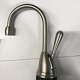 InSinkErator H-View-SN One Handle Hot Water Dispenser Faucet Satin Nickel