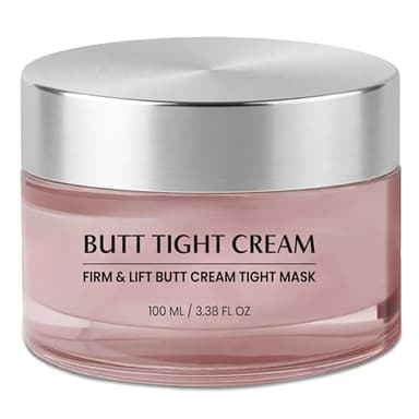 Foffreo Butt TIGHT Lift Firm Cream - Tighten and Firm Booty, Reduce Loose and Crepey Skin, Cellulite Cream for Visible Firmness, Reduce Cellulite Appearance 100 ml