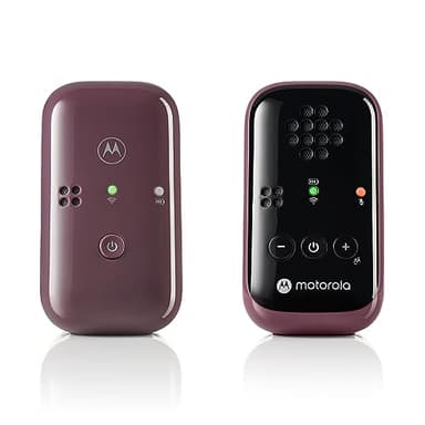 Motorola Nursery PIP12 Baby Monitor Audio Only, Portable and Rechargeable, No WiFi Needed, 1500ft Range HD Sound with Auto Off, Includes Water-Resistant Travel Case