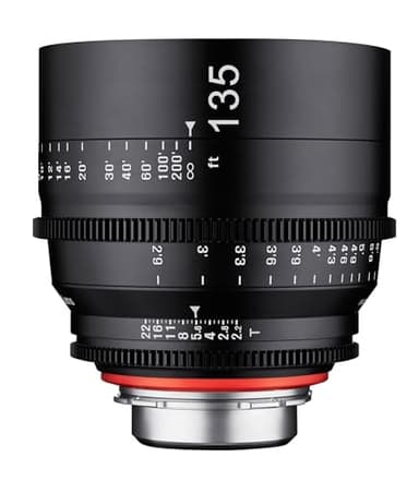 Rokinon Xeen 135mm T2.2 Professional Cine Lens for Canon EF Mount - Canon EF Black