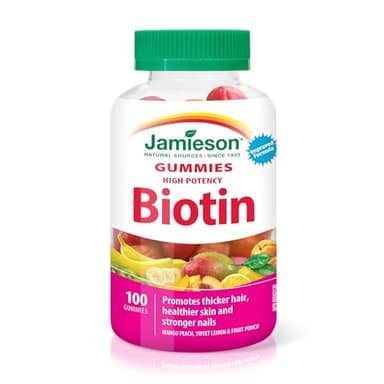 Jamieson High Potency Biotin Gummies, 100 Count