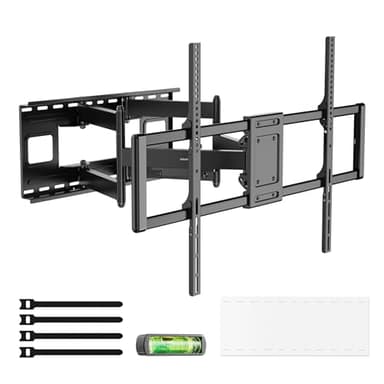 Mount-It! Heavy Duty XXL Full Motion TV Wall Mount for Extra Large TVs, max VESA 900x600, Holds up to 264lb, Swivel Tilt Extension Adjustable TV Mount for 60" 65" 75" 80" 85" 90" 98" 100" 115" 120 in