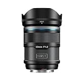 SIRUI Sniper 33mm Autofocus Lens, F1.2 Wide Angle APS-C Camera Lens for A5, A6, FX30, ZV-E10 (E Mount, Black)