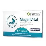 purmeo 5 in 1 High Potency H. Pylori Treatment Probiotics - 1 Per Day - Gastritis, Acid Reflux, Heartburn Relief, Stomach Lining Repair - Pylopass Lactobacillus Reuteri - No Refrigeration Needed