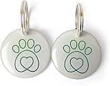 Compatible with Sureflap Surefeed Microchip RFID Collar Tags Disc Key Replacement (Pack of 2)