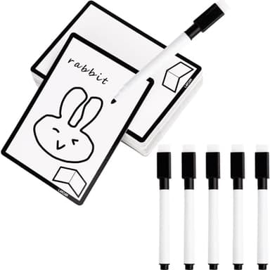 50 Pieces Reusable Dry Erase MTG Tokens with Marker Double-Sided MTG Proxy Cards for Magic The Gathering DIY Blank Card Games Accessories