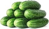 50 Straight Eight Cucumber Seeds - Heirloom Non-GMO USA Grown Vegetable Seeds for Planting - Pickling and Slicing Cucumber