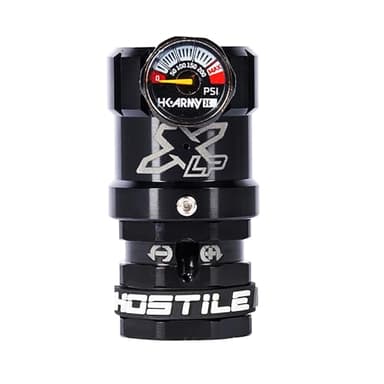 HK Army Hostile Airsoft XLP HPA Regulator Side Port for Compressed Air Tanks (Black)