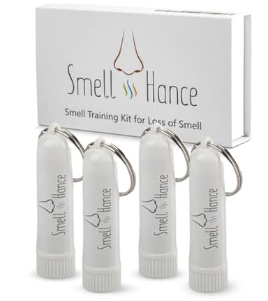 SmellHance - Smell Training Kit for Loss of Smell- 4 Pack Aromatherapy-Inhaler Set-Anosmia
