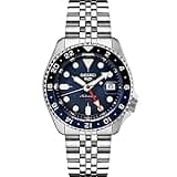 Seiko SSK003 5 Sports Men's Watch Silver-Tone 42.5mm Stainless Steel