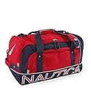 NAUTICA Submariner 22" Duffel, RED/Navy