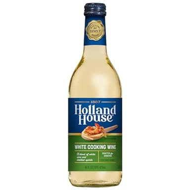Holland House White Cooking Wine, Ideal for Cooking, Roasting and Marinating, 16 FL OZ