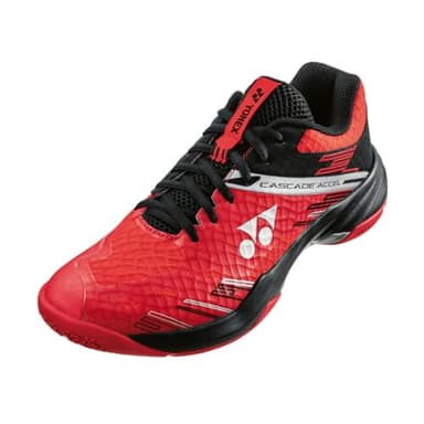 Yonex Badminton Shoes, Power Cushion Cascade Axle, red/Black (053), Red/Black (053), 9