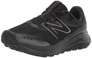 New Balance Men's DynaSoft Nitrel V5 Trail Running Shoe, Black/Black, 10.5 X-Wide US