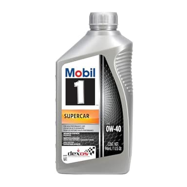 Mobil 1 Supercar Advanced Full Synthetic Motor Oil 0W-40