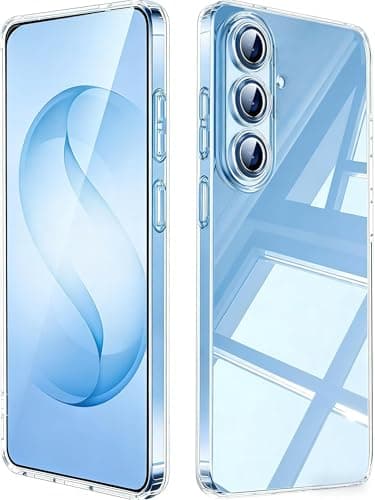 Clear Case for Samsung Galaxy S26 5G | [12FT Military-Grade Drop Protection] Non-Yellowing Crystal Clear | Ultra Slim Shockproof Cover