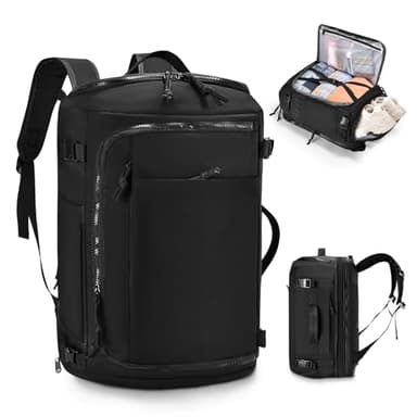 COSCOOA Carry On Travel Backpack 40x30x20cm Expandable 30-35L, 40x30x25cm Personal item Size Bag,15.6inch Laptop Backpack with Shoe Compartment and Wet Pockets,Mochila de Viaje