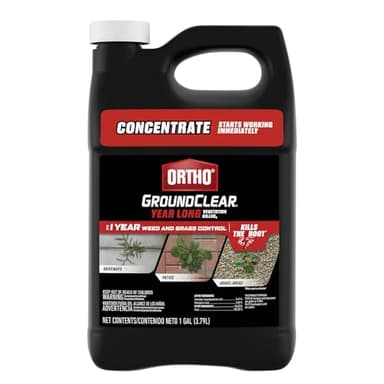 Ortho GroundClear Year Long Vegetation Killer2 Concentrate - Weed Killer Concentrate, Kills and Prevents Weeds Up to 1 Year, 1 gal.
