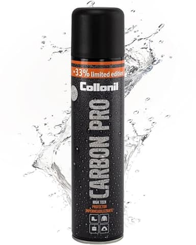 Collonil Carbon Pro XL – Universal Shoe Protector Spray 13.5 fl oz – Waterproof & Stain-Resistant – PFAS-Free Suede Protector for Shoes, Boots, Backpacks, Jackets & Tents – Made in Germany
