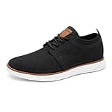 Bruno Marc Men's CoolFlex Breeze Mesh Sneakers Oxfords Lace-Up Lightweight Casual Walking Shoes,Size 10.5,01 Black,Grand