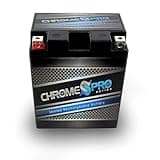 Rechargeable Replacement YB14A-A2 High Performance Power Sports Battery -Chrome Pro Battery