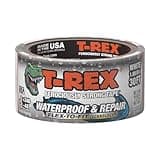 T-Rex Flexible Waterproof Tape - Heavy Duty Adhesive Waterproofing Tape for Repair, Leaks, Roof Patches - Extreme Weather & UV Resistance - White, 1.88" x 30 ft. (Pack of 1)