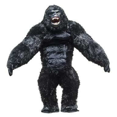 CHUB SUIT Giant Inflatable Gorilla Halloween Costume Premium 8’ Tall Realistic with 3000mAh Battery Included (Gorilla 2.0)