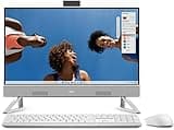 Dell Inspiron i5420 24" All-in-One Desktop 2023, Intel 10-Core i7-1355U, 23.8" FHD IPS Touchscreen, Iris Xe Graphics, Type-C, Wi-Fi 6, HD Camera, 16GB DDR4 256GB M.2 SSD + 1TB HDD, Win11 Pro