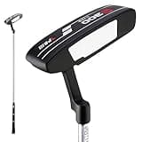 PGM Golf Putter - Blade Putters for Men & Women - Easy Flop Shots – Legal for Tournament Play - Right Handed - Steel Shaft