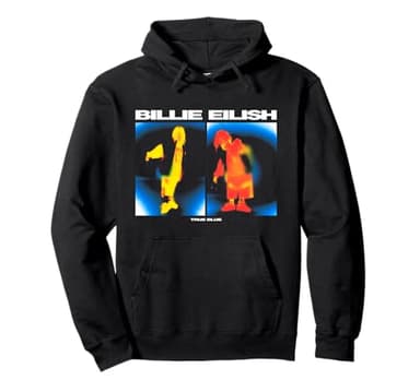 Official Billie Eilish True Blue Pullover Hoodie