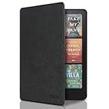 CoBak Case for Kindle Paperwhite 12th Gen 2024 (7") & Kindle Colorsoft Signature Edition - All New PU Leather Cover with Auto Sleep Wake Feature for Kindle Paperwhite Signature 2024 Released, Black