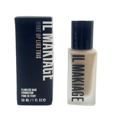 I&L Foundation Woke Up Like This Flasless Liquid Face Foundation For MAKIAGE Matte Finish (Shade 35, 1 fl.oz/30ml)