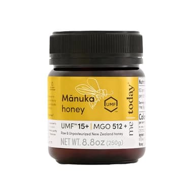 Me Today Manuka Honey, UMF 15+/MGO 512+ from New Zealand Authentic, Raw & Unpasteurized Honey | Raw Manuka Honey for Daily Wellness Support | Delicious Honey Crafted by Bees in 8.8oz