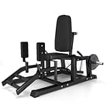 GYHPD Hip Abductor Machine, Adductor/Abductor Plate-Loaded Leg Training Machine Thigh Machine with 6 Levels Gear Switch Home Hip Trainer