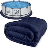 Shop Square 12-Foot Pool Liner Pad for Above Ground Pools - Under Pool Padding, Above Ground Pool Pad, Puncture Protection, Extend Liner Life, Durable Geotextile Material
