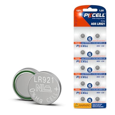 PKCELL 10 Pack SR920SW Watch Battery 370 371 AG6 Button Cell Battery
