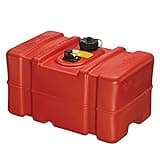 Scepter Portable Marine Gasoline Fuel Storage Tank with 2-Way Vented Cap, 12 Gallon