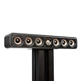 Polk Signature Elite ES35 Slim Center Channel Speaker - Hi-Res Audio Certified, Dolby Atmos & DTS:X Compatible, 1" Tweeter & (6) 3" Woofers, Dual Power Port for Effortless Bass, Stunning Black