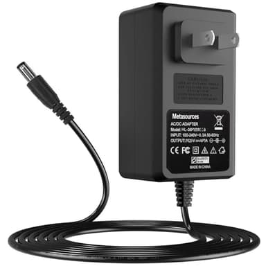 Metasources 24V 1.5A AC/DC Adapter Compatible with AeroGarden Bounty Basic 100911-BLK 100911BLK 30W Indoor Aero Garden Hydroponic Herb LED Grow Light Power Supply