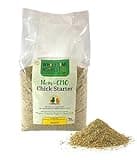 Wholesome Harvest - Chick Starter Feed - Non-GMO Chick Food Starter with Omega 3 and Natural, Herbal Ingredients - Chicken Feed for Growing Healthy Chicks with High-Protein 22% and Probiotics - 10 Lb
