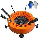 Drill Bit Sharpener, electric drill bit grinding attachment, old drill bit grinder, giant blade angle grinder for sharpening drill bits, drill bit sharpener for all drill bits