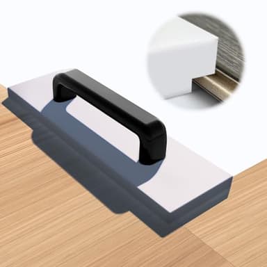 Tapping Block for Vinyl Plank Flooring, NAACOO Tapping Block with Big Handle, Groove Design - Protects Your Flooring Tongues or Edges from Damage During Wood Floor Installation.