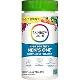 Rainbow Light Mens One High Potency Daily Multivitamin, Vegetarian, 150 ct., Package May Vary