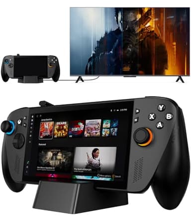 SIWIQU Docking Station for ROG Xbox Ally X/ROG Xbox Ally, Portable TV Dock Station Replacement with 4K@144Hz HDMI Adapter/Gigabit Ethernet/2 USB-A Port/100W USB-C Port