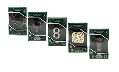 MARCOPOLO (Bundle Savers Value Buy) Hanayama Multipack Puzzles (Enigma,Infinity,Nutcase,Quartet,Square)