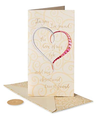 Papyrus Anniversary Card (With All My Heart)