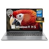 Lenovo Ideapad 1i 15.6" Touch Laptop, Intel Core i3-1215U, 15.6'' FHD Touchscreen Display, 8GB RAM, 256GB SSD, Intel UHD Graphics,Wi-Fi, HDMI, Windows 11 Home, Cloud Gray